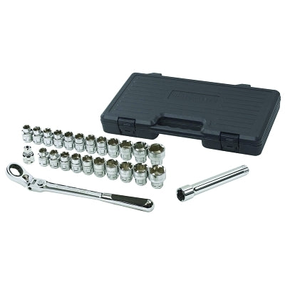 Vortex® Pass-Thru™ Ratchet Set, 23 Pieces, 3/8 in., 6 Point