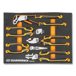 Pitbull 5-Piece Modular General Purpose Pliers Set with Foam Tray