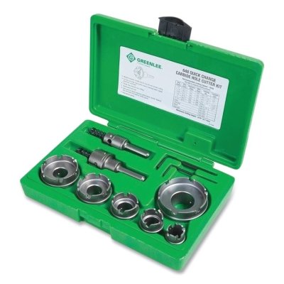 Juego de brocas de carburo de cambio rápido (8 piezas)