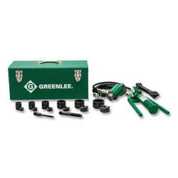 11-ton manual-hydraulic extraction kit, includes 1/2 in. to 2 in. ram/foot/Slug-Buster® pump.