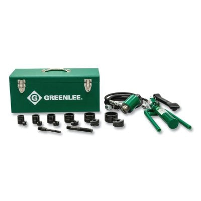 Kit de extracción manual-hidráulico de 11 toneladas, incluye bomba de ariete/pie/Slug-Buster® de 1/2 pulg. a 2 pulg.