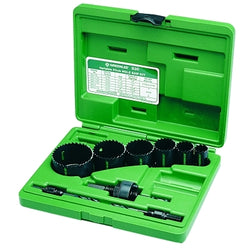 Bi-metal hole saw kits, cutting diameter from 3/4 in. to 2 1/2 in.