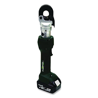 Cortadora a batería GATOR®, estándar/fina de aluminio/cuero, 21" de largo total, 2" en línea, incluye cargador, 2 baterías de iones de litio y estuche de transporte