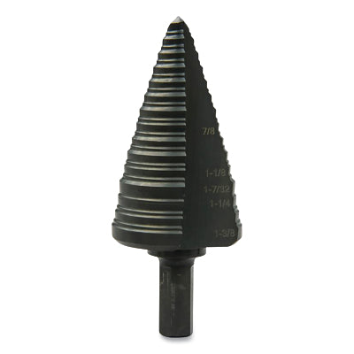 Broca escalonada serie GSB, de 1/8 pulg. a 1/2 pulg., 13 pasos