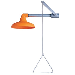 Emergency showers, 10 inches in diameter, 30 GPM, stainless steel