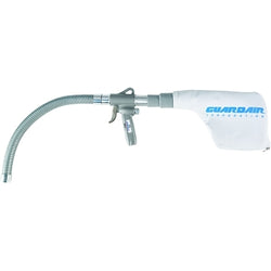 Aspiradora neumática Gun Vac®, capacidad aproximada de 115 in³, incluye herramienta para grietas de plástico de 9 in