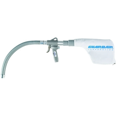 Gun Vac® pneumatic vacuum cleaner, approximate capacity of 115 in³, includes 9 in plastic cracking tool