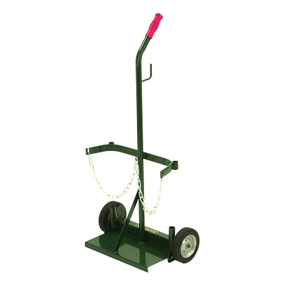 100 Series Truck, with capacity for 2 cylinders, from 7-1/2" to 9-1/4" in diameter, 8" semi-pneumatic/BB wheels