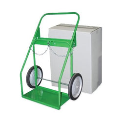 Carro de cilindros dobles, cilindros de 9-1/2 pulg. y 12-1/2 pulg. de diámetro, ruedas neumáticas de 14 pulg.