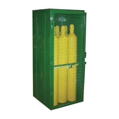 Jaula para almacenamiento de cilindros, capacidad para 12 cilindros, 68,75 pulgadas x 32,13 pulgadas x 42 pulgadas