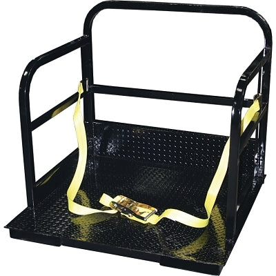 Serie Pallet, Acero, 42" An. x 39" Pr. x 38,5 L, 16 Cilindros, Negro