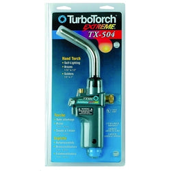 Antorcha manual de remolino autoencendido Extreme® serie TX500, TX-500 ProPak, MAPP®/propano, incluye boquillas TX-503 y TX-504