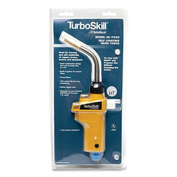 Antorcha autoencendida TurboSkill® SK-7000 CGA-600 de propano y MAPP®, incluye punta giratoria de 180°