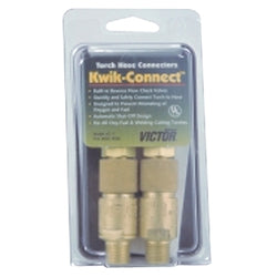 Antorcha Kwik-Connect™ Plain Pak, latón, cualquier gas combustible, oxígeno, 9/16 pulg.-18 R y L