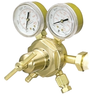 Regulador de gas inerte de una etapa CutSkill® TPR 250 para trabajo liviano, gas inerte, 5 a 125 psig, presión de entrada de 3000 psig, CGA-580