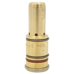 Elliptical gas diffusers/heads, 0.035 in. to 0.052 in. wire, brass
