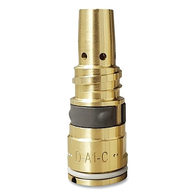 Acculock™ S gas diffuser, brass, conventional threaded coating, small, for Bernard® BTB