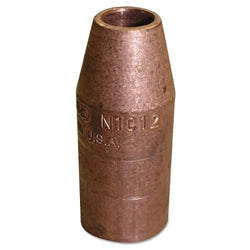 MIG Quick Tip™ Nozzle, threaded, 5/8" inner diameter, for Series 1 nozzle, copper plated, high strength