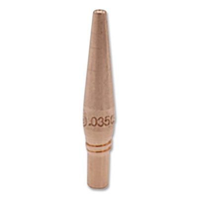 Punta de contacto AccuLock™, cable de 0,035 pulg., resistente, serie TT, cobre, cónica