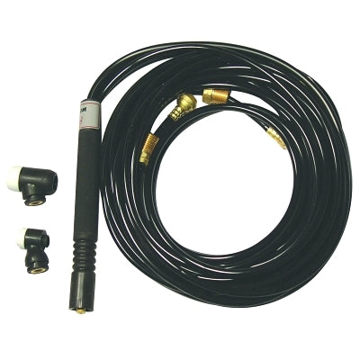 Paquetes de antorcha TIG flexible refrigerada por agua, cabezal flexible, cable de vinilo de 25 pies