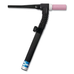 WP-17FV air-cooled TIG torch body, flexible head, 7/8 in. diameter handle