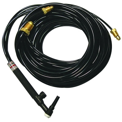 Kit de antorcha TIG refrigerada por agua WP-20V, cabezal angular, mango de 3/4 pulg., cable de 25 pies