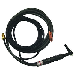 WP-9 Air-Cooled TIG Torch Kit, Angle Head, 3/4 in. Handle, 12.5 ft. Cable