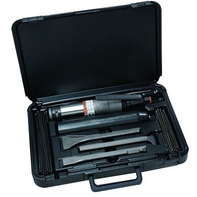 Pneumatic needle scraper kits, 4000 strokes/min, 1 1/16 in. stroke.