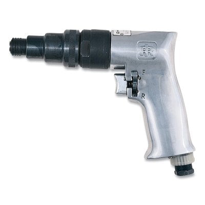 Destornillador neumático con empuñadura de pistola serie 371, 29 cfm, 1800 RPM, 7,4 in de largo