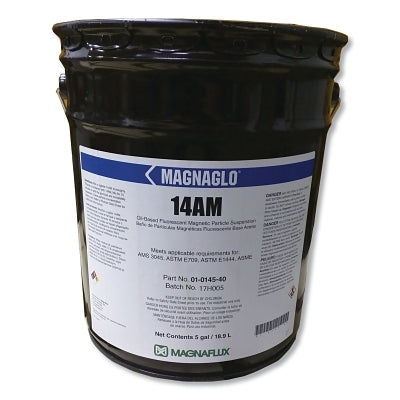 Magnaglo® 14AM Fluorescent Premixed Prepared Bath with Carrier II, 5 Gallon Bucket, Brown