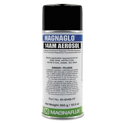 Magnaglo 14AM Prepared Oil Bath, 16 oz, Spray, Brown