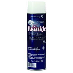 Stainless Steel Cleaner and Polish, Light Lemon Scent, 17 oz, Spray Can