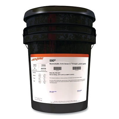 Lubricante antiadherente y para roscas no metálico 550®, 3,5 gal, cubo
