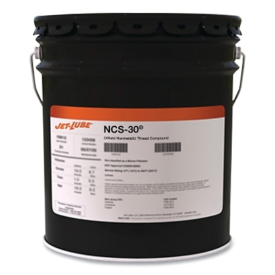 NCS-30® Non-Metallic Oilfield Thread Compound, 5 Gallon Bucket, Light Brown