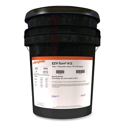 Lubricante de llenado para cuerpo de válvula de compuerta/tapón EZY-Turn® n.° 12, 5 galones, cubo