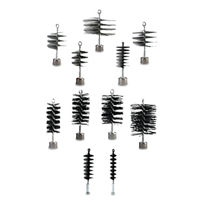 Wire Hog® Well and Pipe Lining Cleaning Brush, 4 Inch Diameter