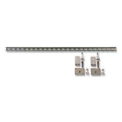 Seismic support adapter kit, 4 inches high x 48 inches wide x 4 inches deep, silver