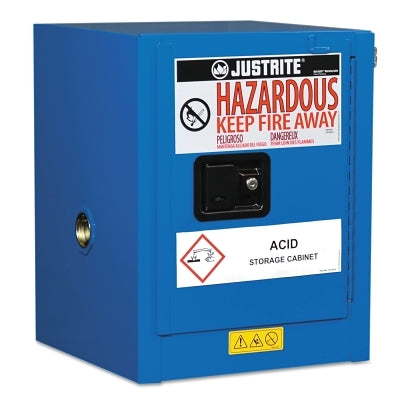 Gabinete de seguridad de acero para materiales peligrosos Sure-Grip EX, 4 galones