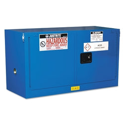 Gabinete de seguridad de acero para materiales peligrosos Sure-Grip EX Piggyback, 17 galones