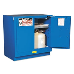Gabinete de seguridad de acero para materiales peligrosos bajo mostrador Sure-Grip EX, 22 galones