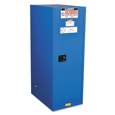 Gabinete de seguridad de acero Sure-Grip EX Deep Slimline para materiales peligrosos, 54 galones