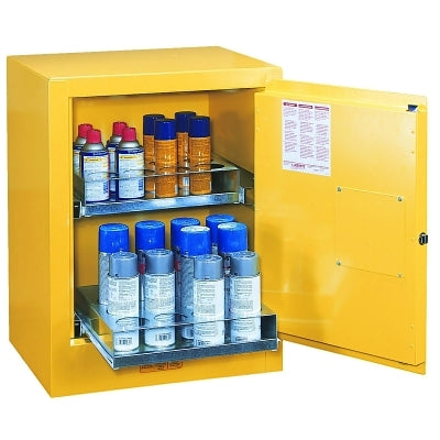 Sure-Grip EX Aerosol Can Security Cabinets, Manual Lock, 24 Aerosol Cans