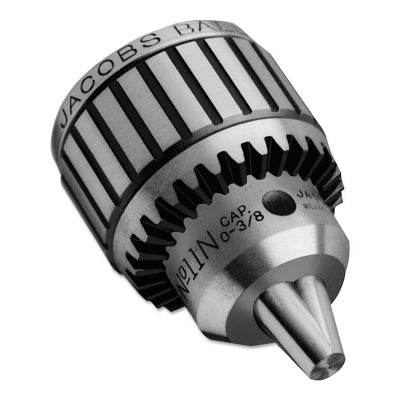 Superchuck Ball Bearing Chuck, K4 Key, 1/8 in. to 3/4 in. Capacity, Short Mount 4JT
