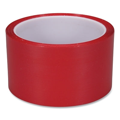 850 Polyester Film Tape, 2 inches wide x 72 yards long, 1.9 mil thick, red