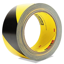 Safety tape 5700, 2 inches x 36 yards, black/white