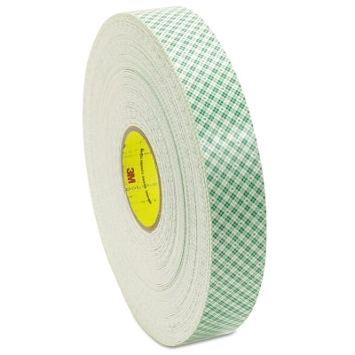 4016 Double Layer Urethane Foam Tapes, 3/4 in x 36 yd, 62 mils, Off-White