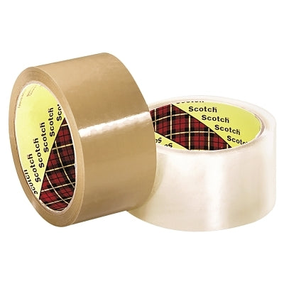 Cinta para sellar cajas 371, 48 mm x 50 m x 1,8 mil, color tostado, 36 rollos/caja
