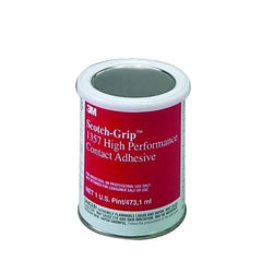Adhesivo de contacto de neopreno de alto rendimiento 1357, tubo de 5 oz, gris verdoso