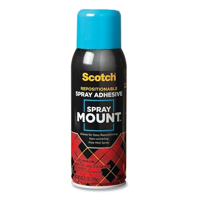 Adhesivo en aerosol Spray Mount™, 10.25 oz, lata de aerosol, amarillo pálido, contiene 1,1-difluoroetano
