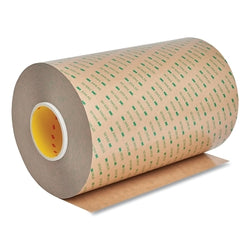 Adhesive transfer tape, 1 inch wide, 60 yards long, 4.2 mil thick, tan color